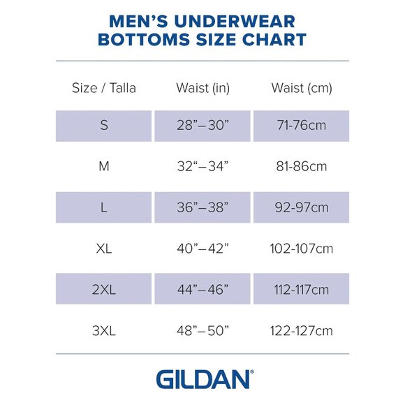 NWT Gildan Men’s Cotton Mid-Rise Briefs 3-Pack – Moisture Wicking Size 2XL - Picture 2 of 6
